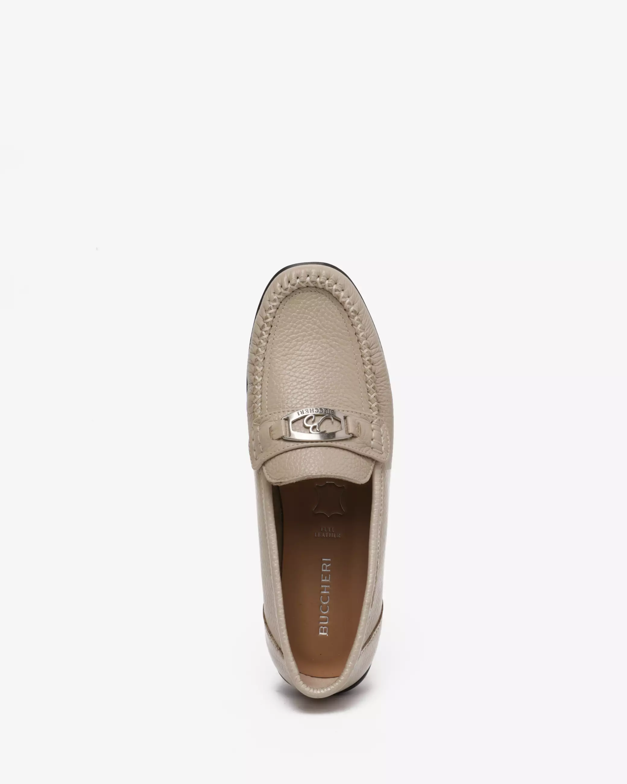 Buccheri Penny Slip On Woman Cream