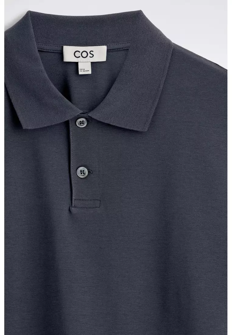 INTERLOCK COTTON POLO SHIRT