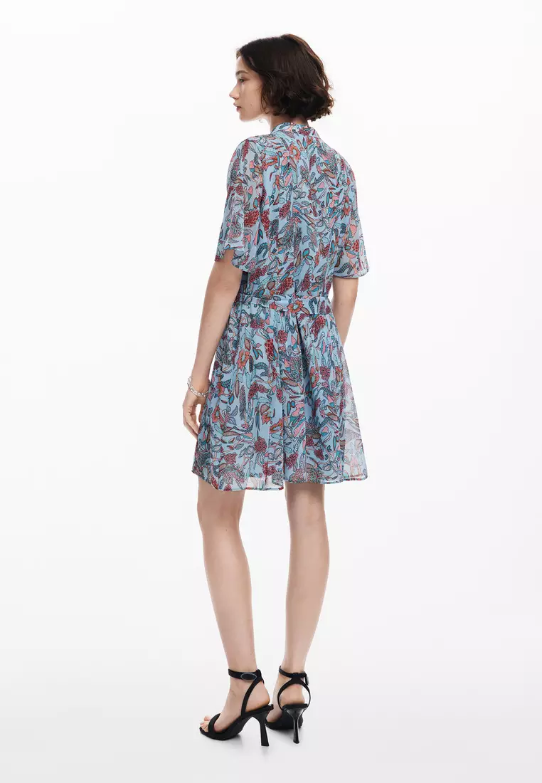 Desigual Azzurro Lyocell Women Dress main image 1