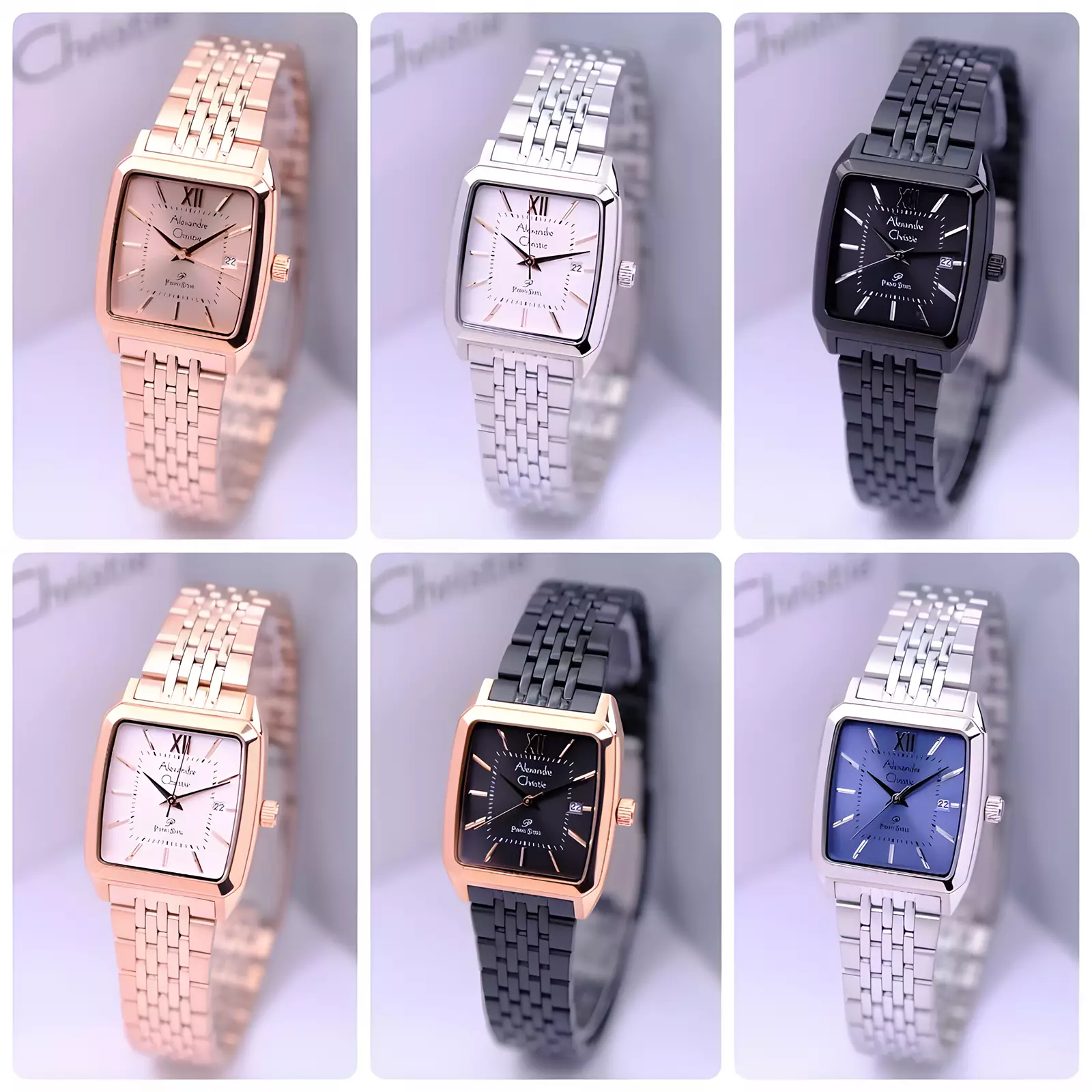 Alexandre Christie Primo Series - Jam Tangan Analog Wanita - Rosegold - Stainless Steel - 1041 LDBRGLN
