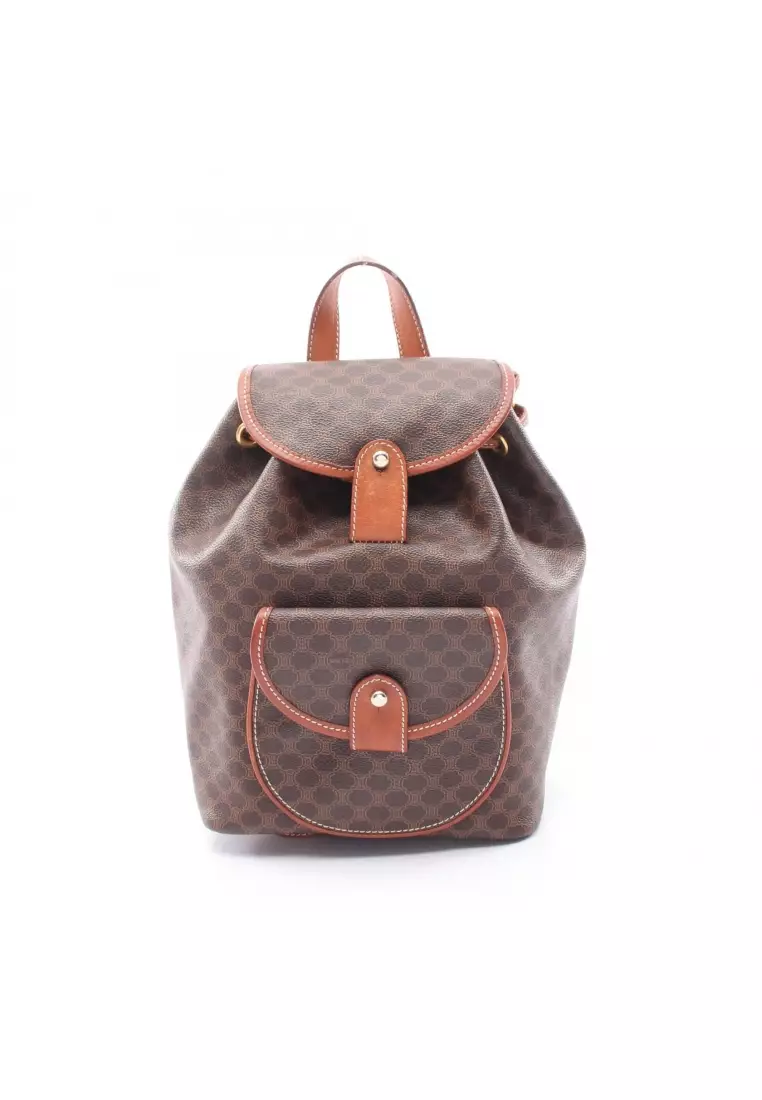 Buy Celine Pre-Loved Celine Macadam Backpack rucksack PVC 