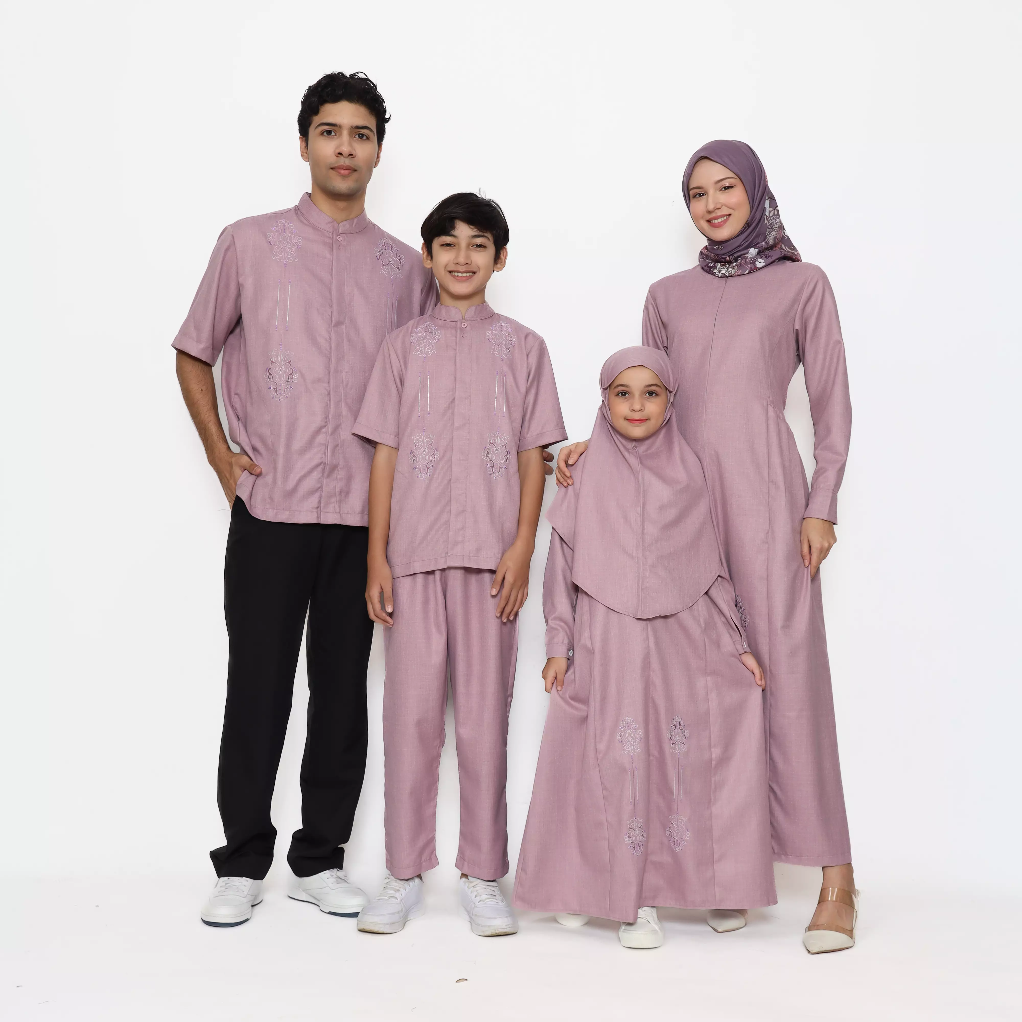 Gamis Sarimbit Wanita GMS 07 Mauve