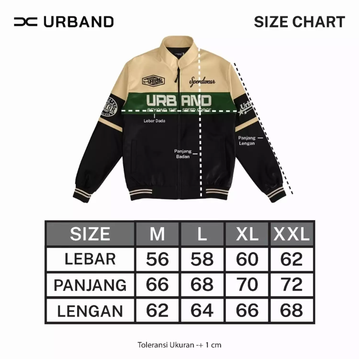 Jaket Nascar Kulit Sintetis