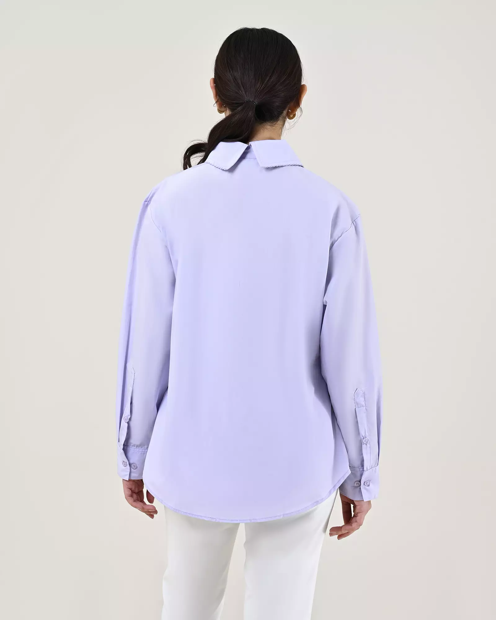 Geulis.id CARMEN SHIRT - Lilac