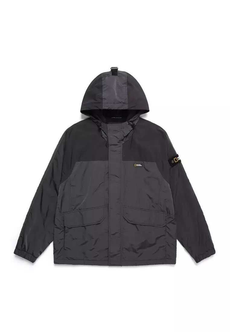 男女同款ONCA立體剪裁連帽外套