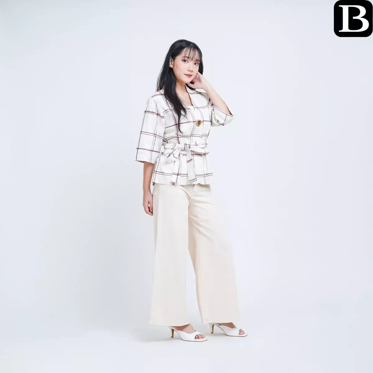 Zahra casual blazer multicolor