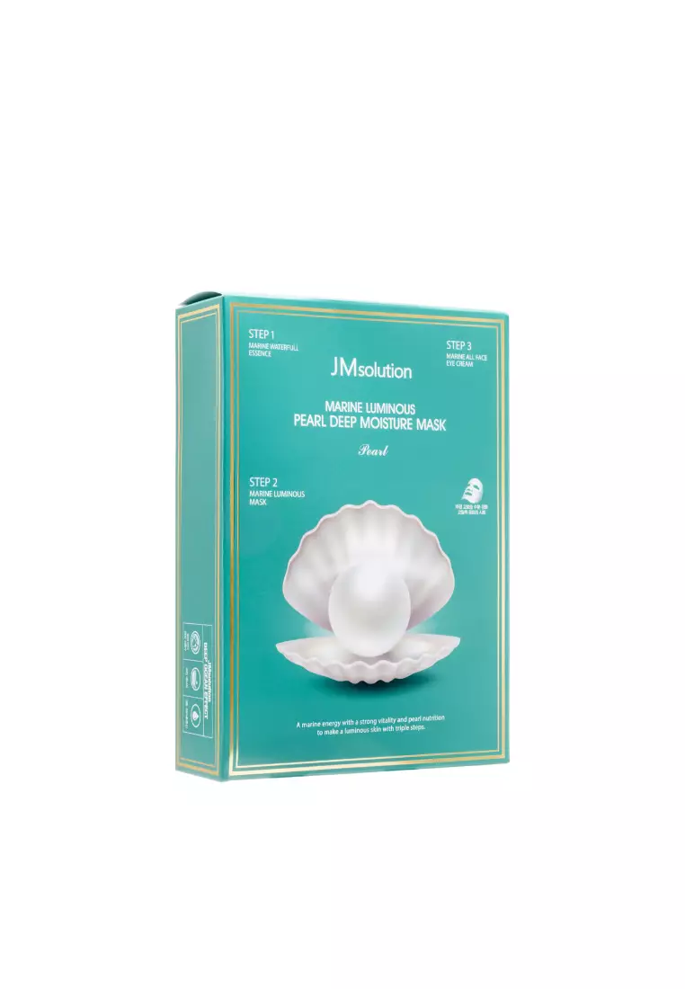 Buy JMSolution JMsolution Marine Luminous Pearl Deep Moisture Mask 10piece  2026 Online | ZALORA