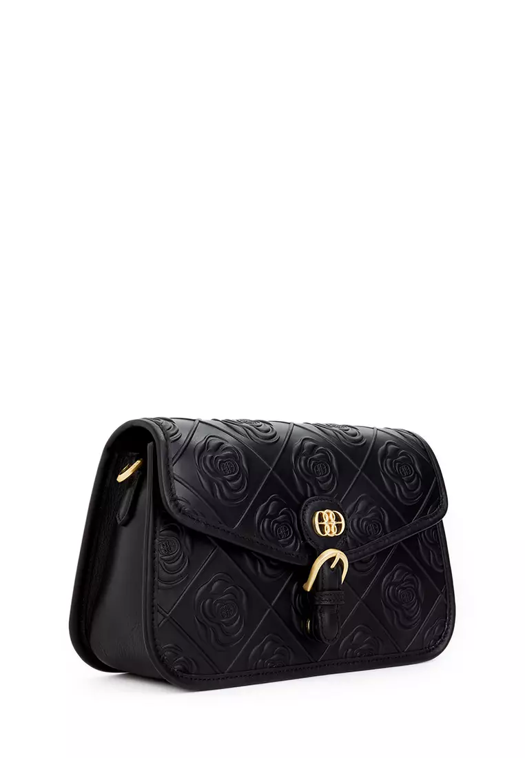 Black Rois Small Satchel Bag