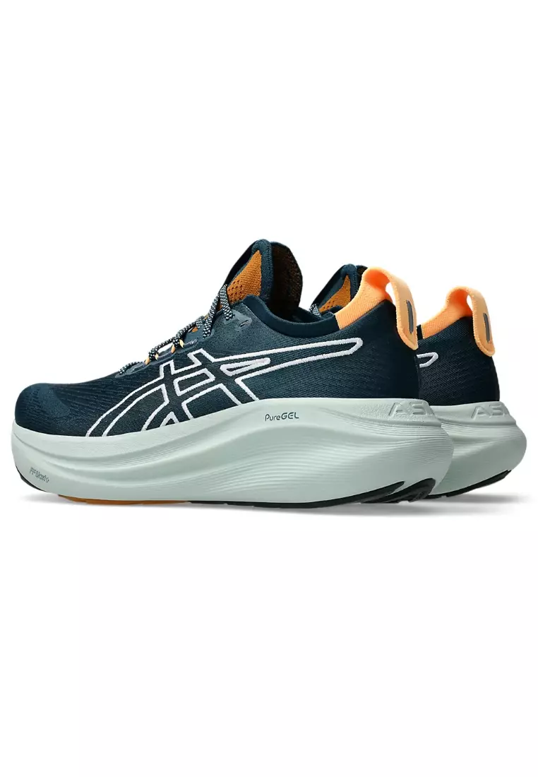 GEL-NIMBUS 27 TR MEN RUNNING SHOES (GREEN)