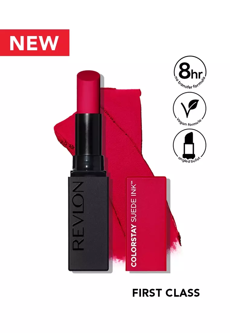 Discount on Revlon  shoes - SKU: Colorstay Suede Ink Lipstick - First Class