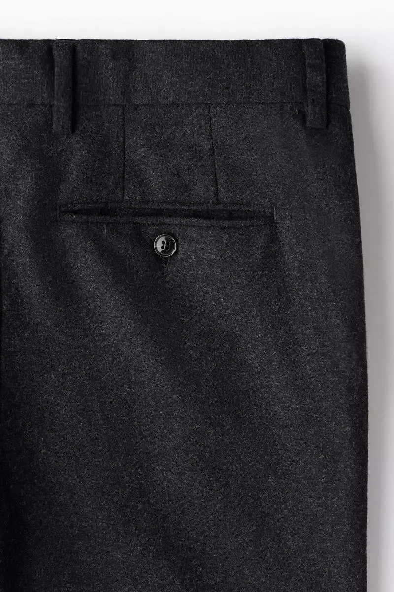 Slim Fit Wool-blend trousers