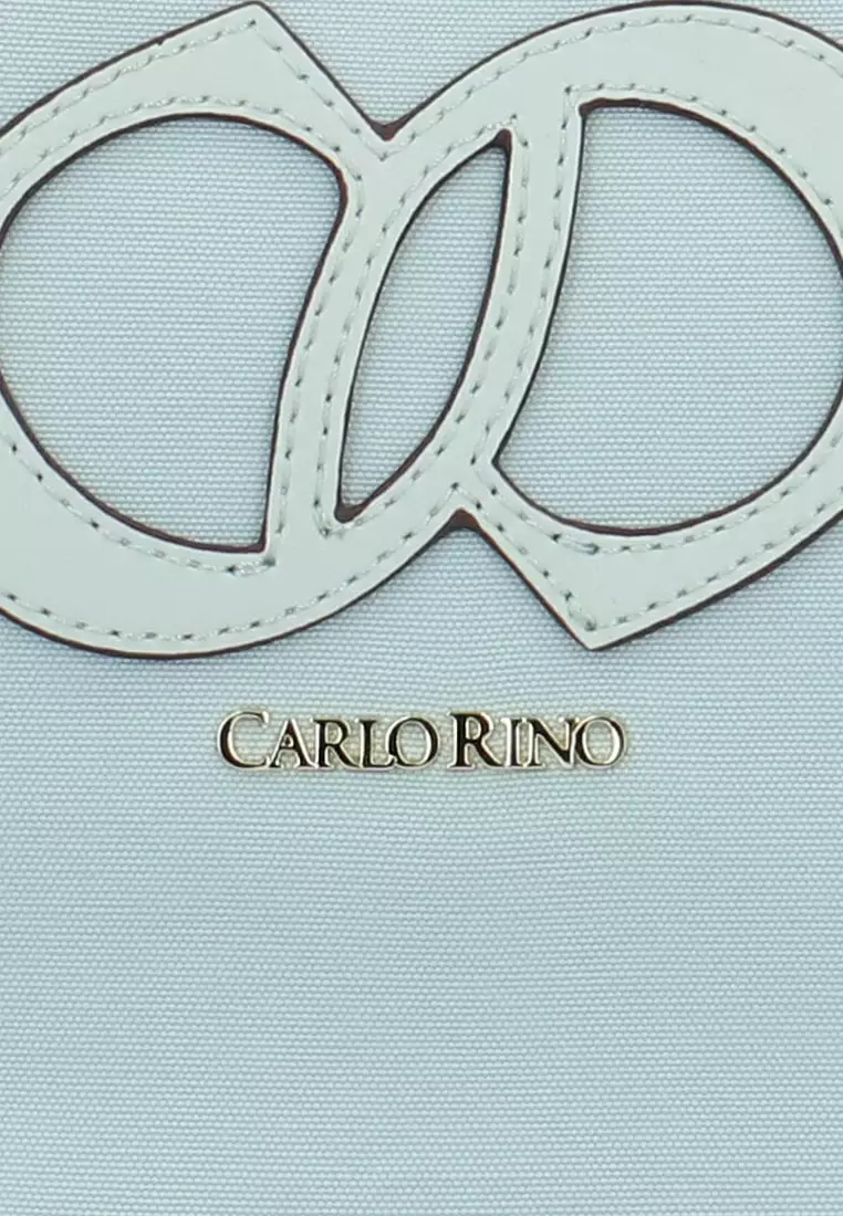 Buy Carlo Rino Infinite C Nylon Tote - Medium Green 2026 Online ...