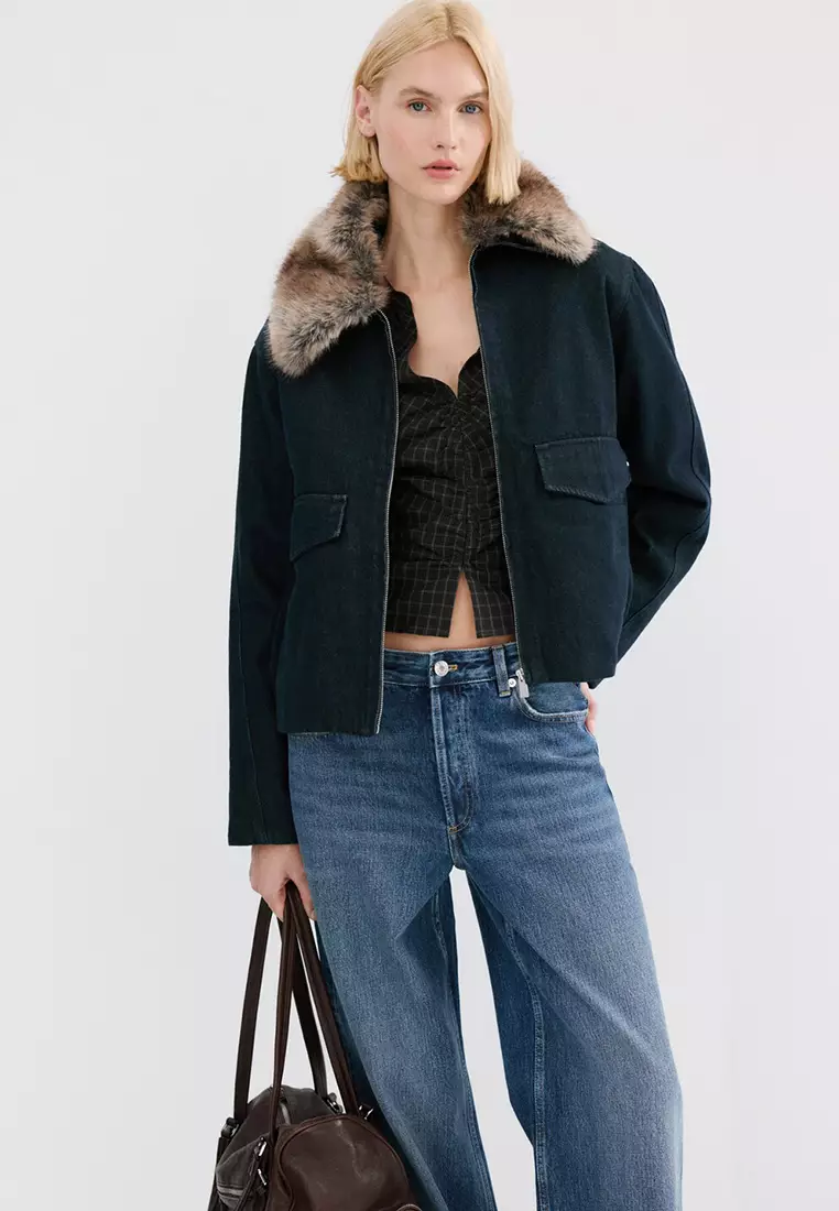 Straight Low-Waist Jeans