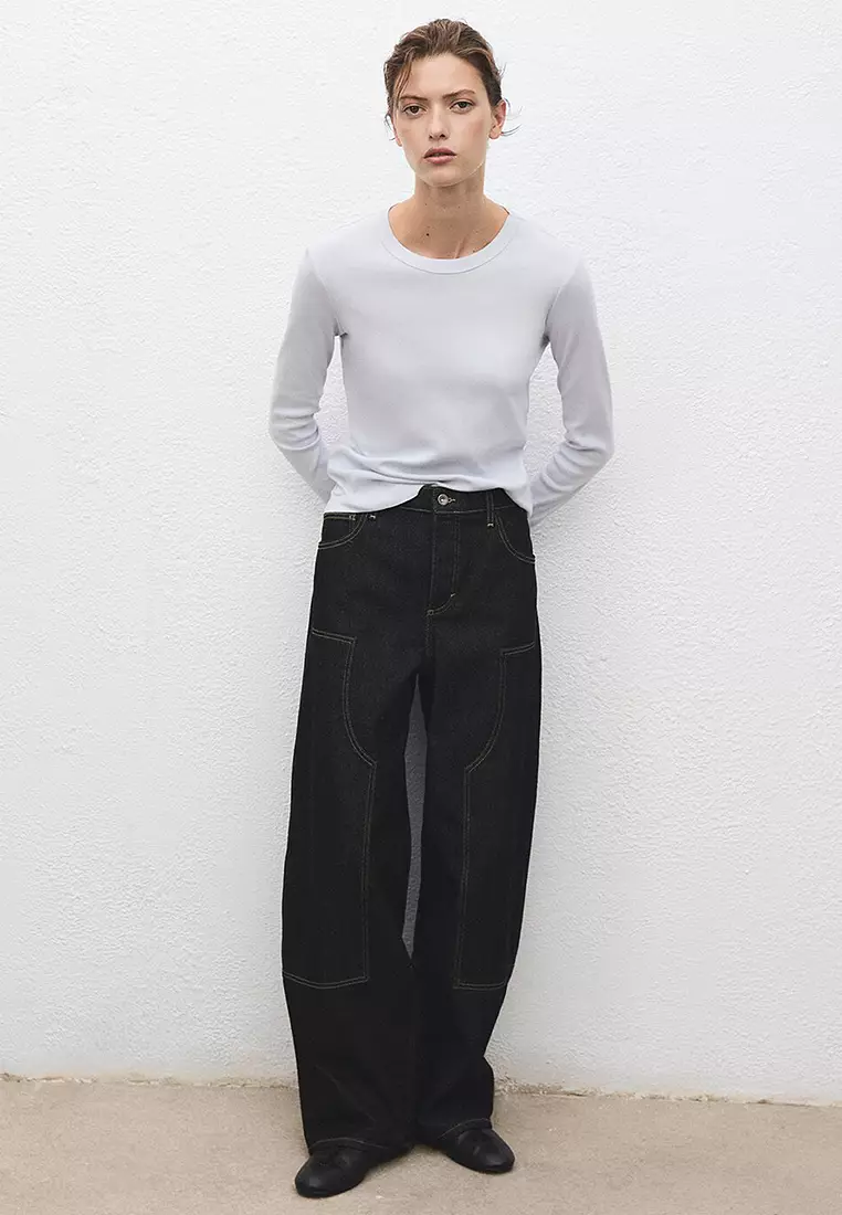 Long Sleeves Cotton T-Shirt