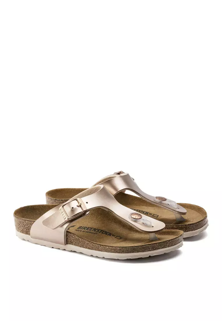 Birkenstock gizeh electric store metallic