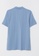 LC WAIKIKI blue Polo Neck Short Sleeve Patterned Men's T-Shirt B3DA8AADF4334BGS_7