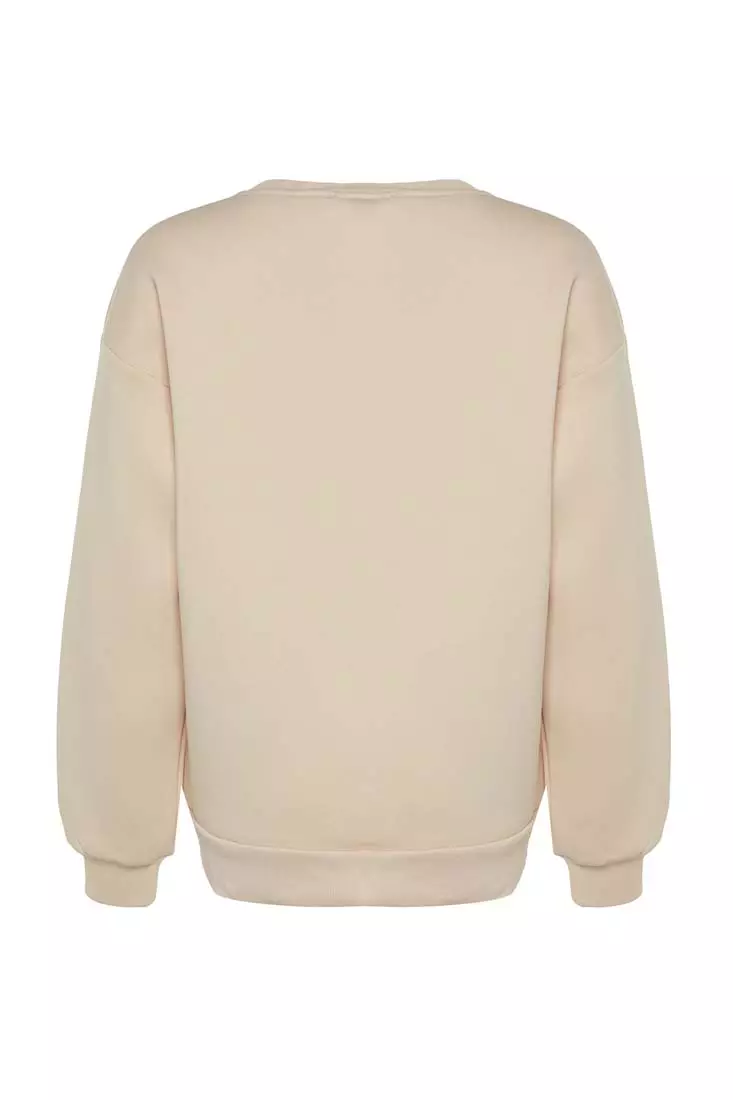 Oversized Fleece Inner Sweatshirt