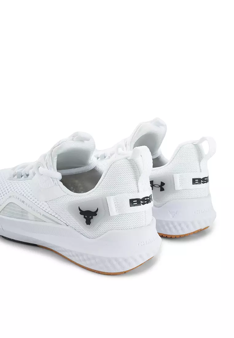 The rock cheap white shoes