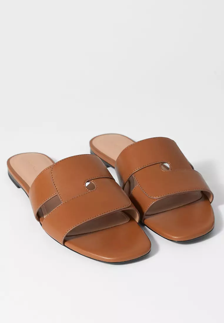 Leather Slides