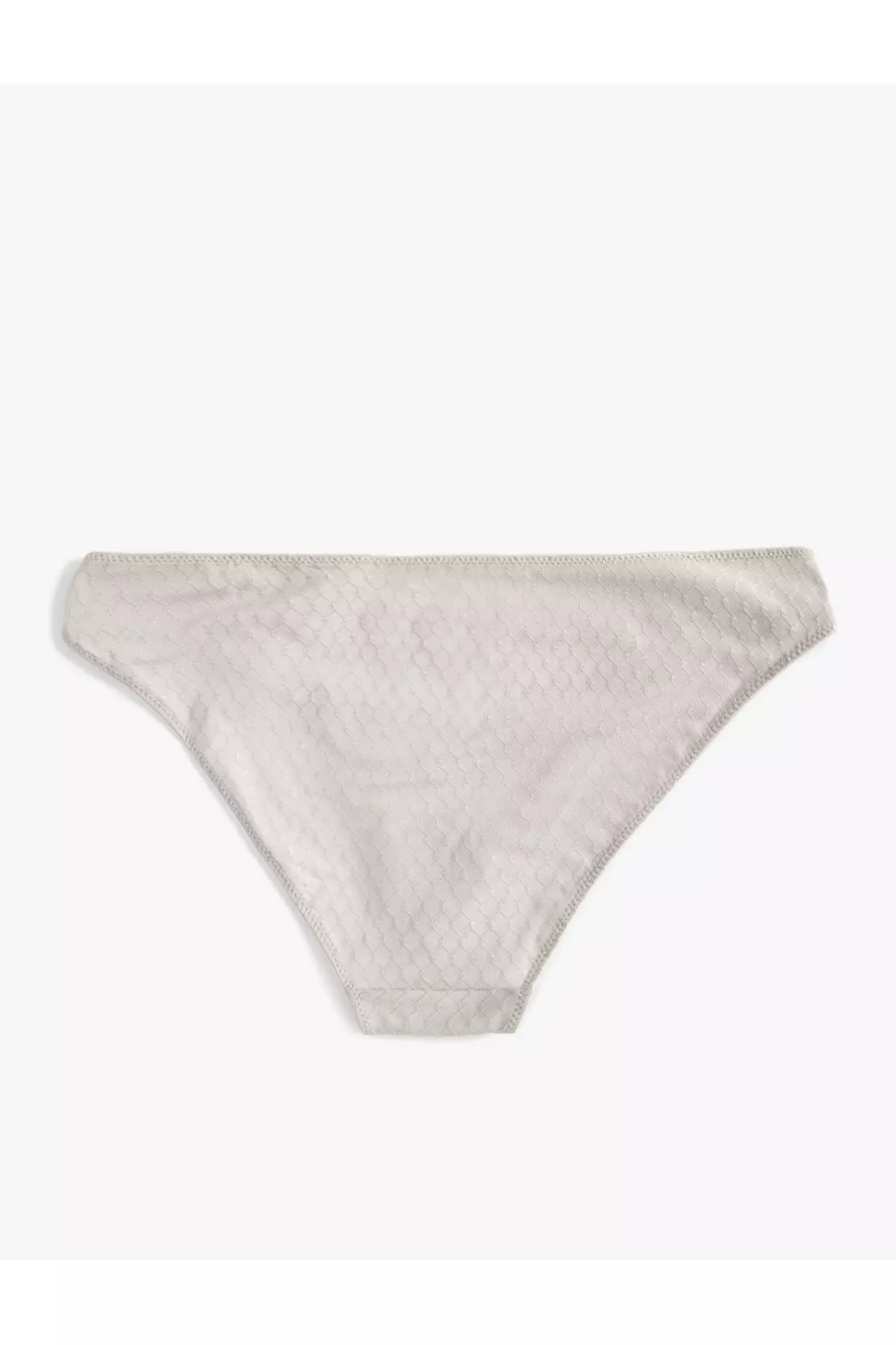 Brief Panties With Textured Accessory Detail