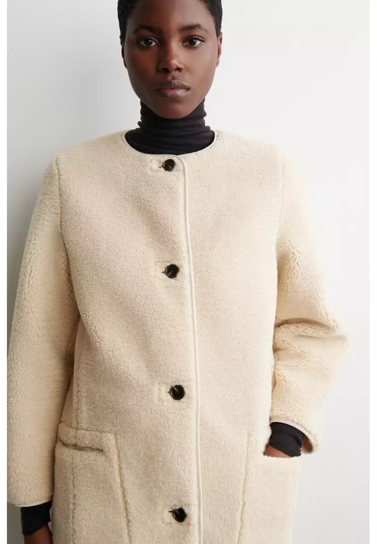 LONGLINE TEDDY JACKET