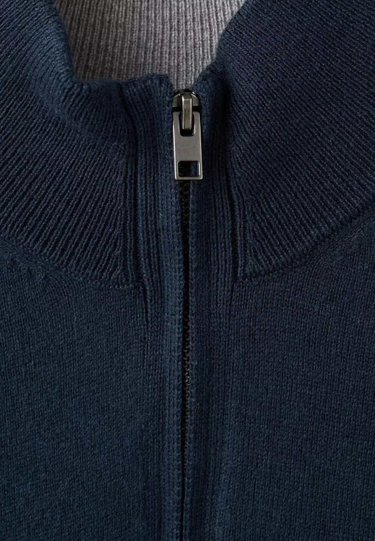 Zip Neck Jumper