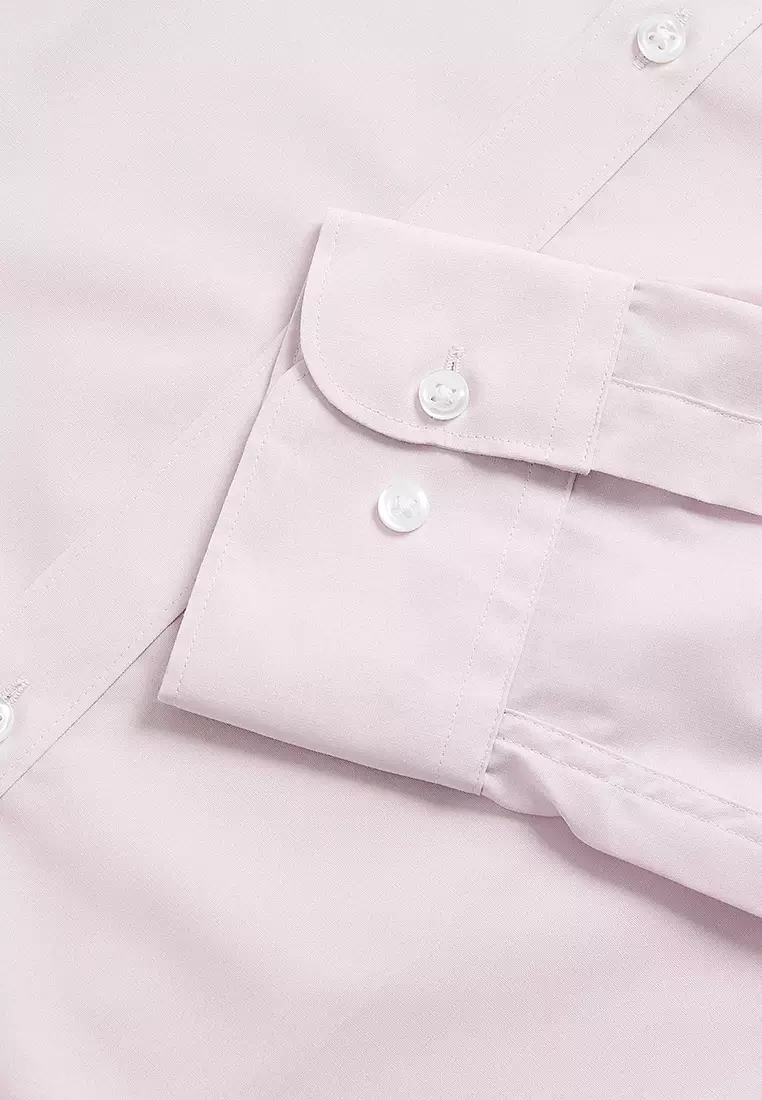 Regular Fit Easy Iron Cotton Blend Shirt