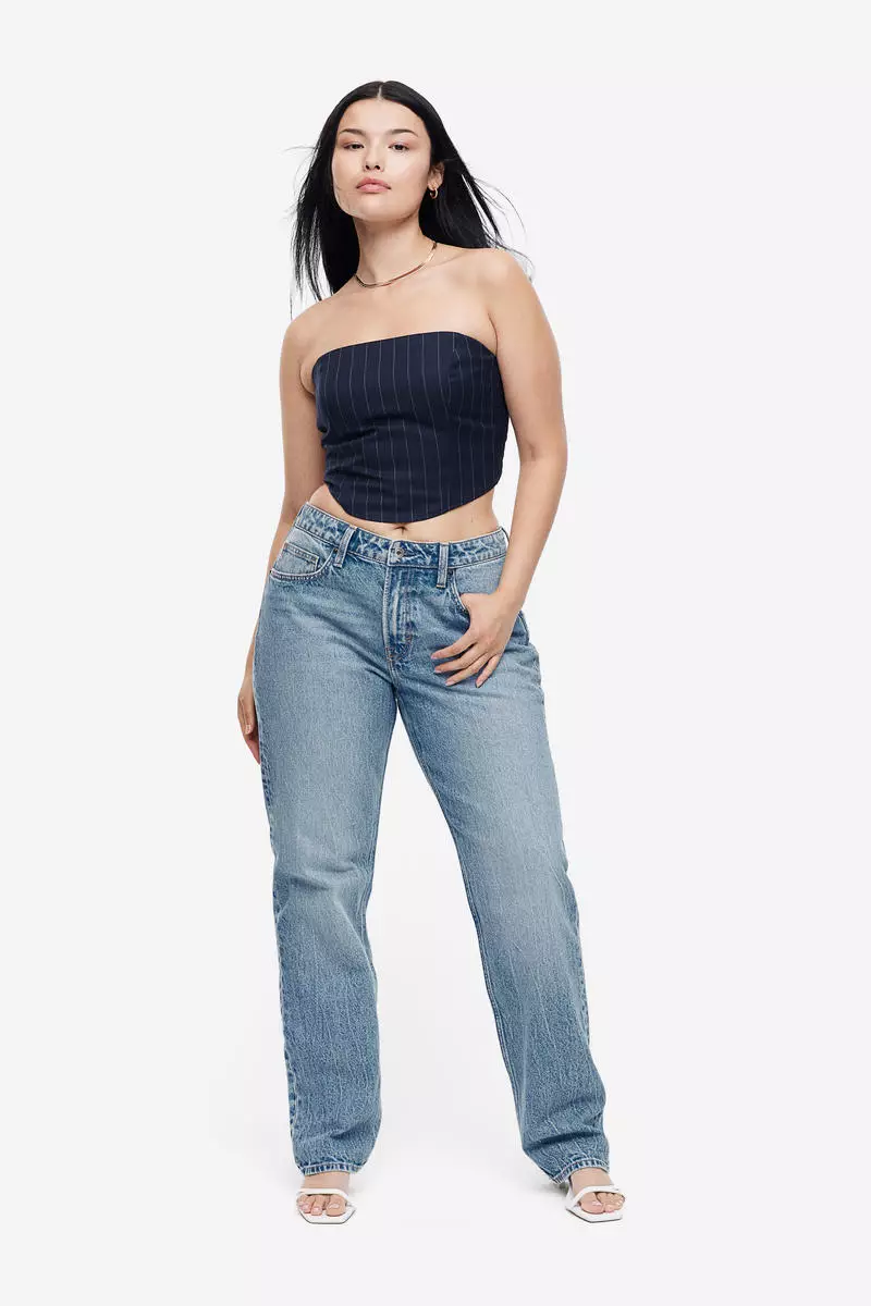 Curvy fit hotsell mom jeans