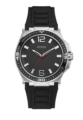 Guess Watches black and silver Mens Sport Watch U1253G1M B4A8CAC7A59BF6GS_1