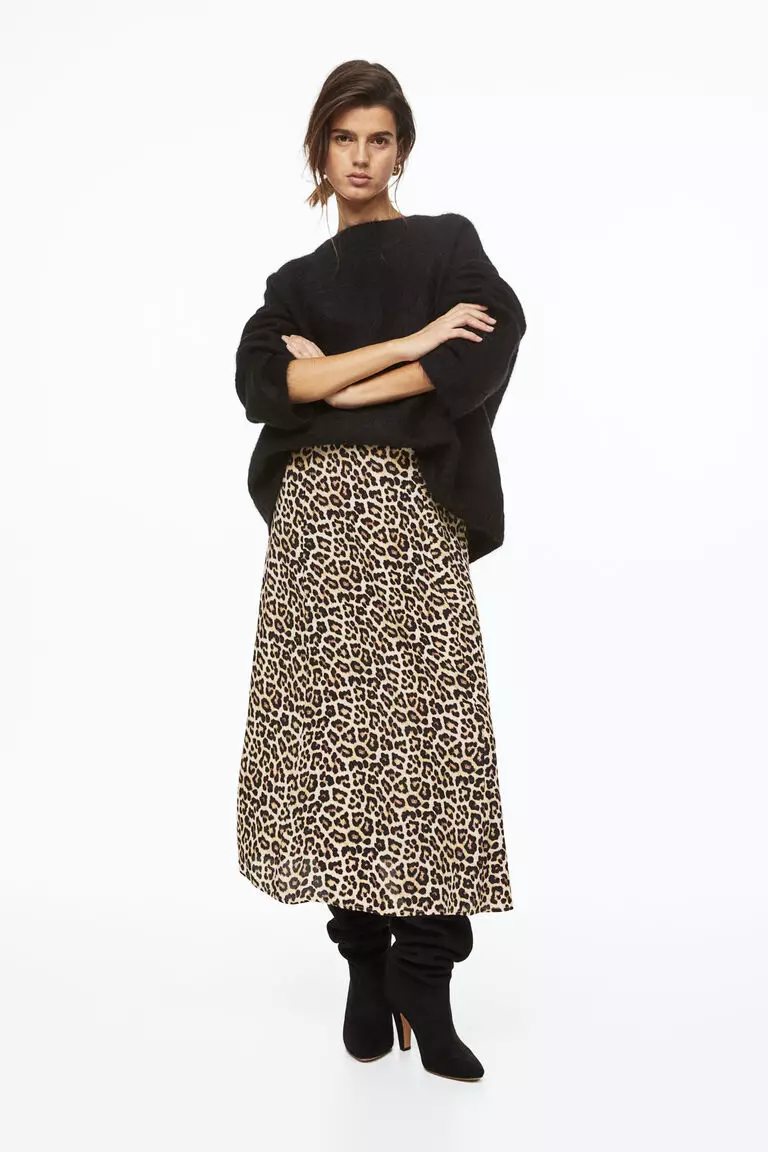 Jual H&M Flared skirt Original 2023 ZALORA Indonesia