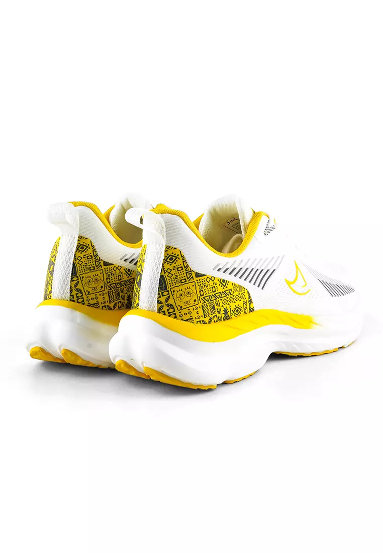 Jackson Active Nimbus SB White - Sepatu Running Sponge Bob Edition