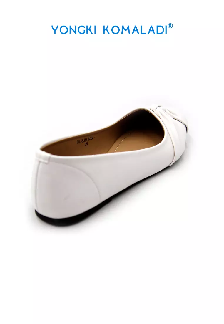 YONGKI KOMALADI MADELAINE FLATSHOES OL-EJM-803 - PUTIH