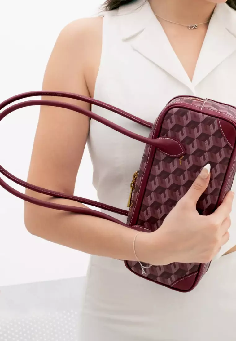 Christy Ng Marcelo Shoulder Bag Burgundy