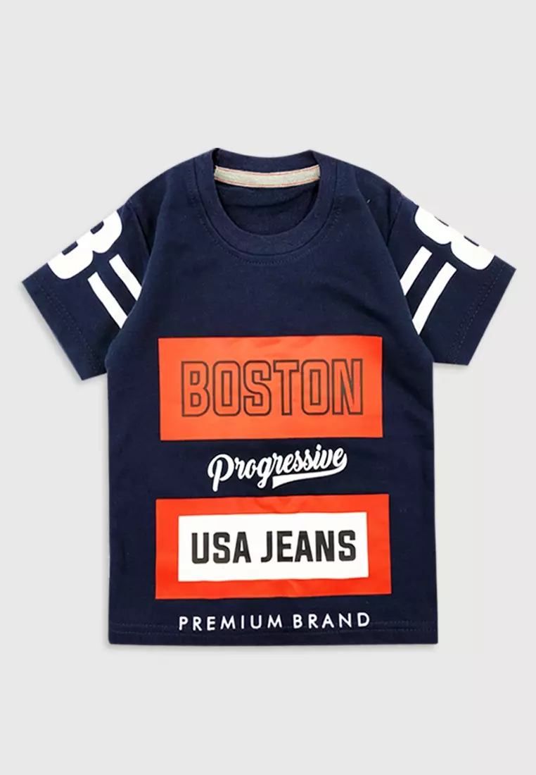 Wakakids Setelan Anak Laki Laki Boston Progressive 3414 Navy