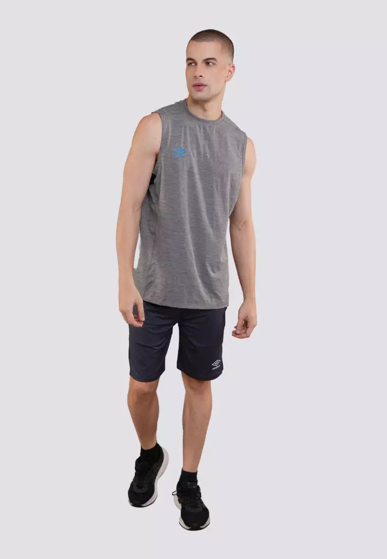 Muscle Tank Top with Round Neck Activewear for Men