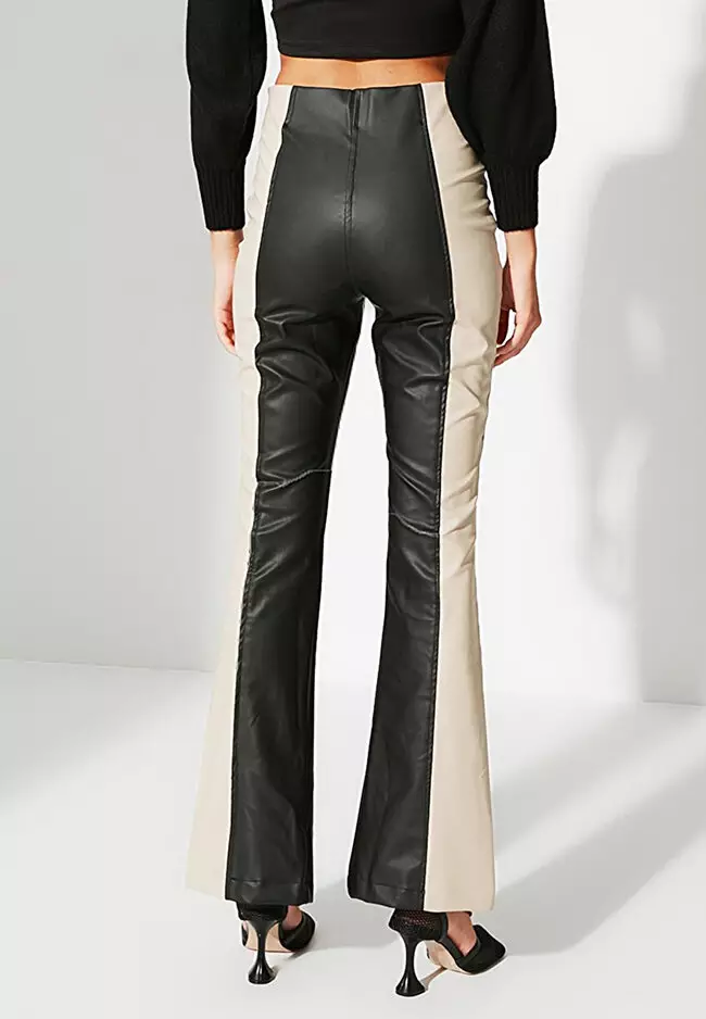 Jual Trendyol Faux Leather Pants Original 2024
