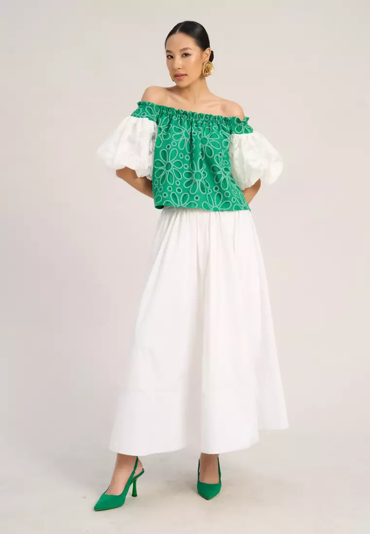 Lace Off-Shoulder Top