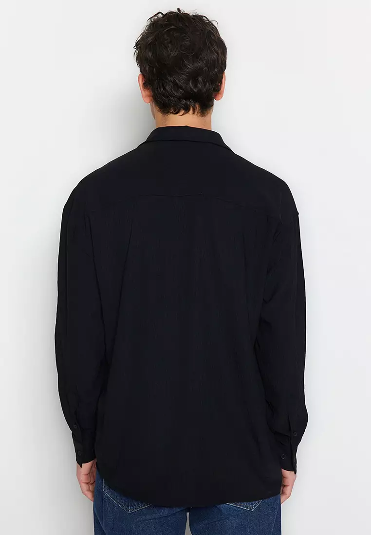 Collared Oversized Shirt