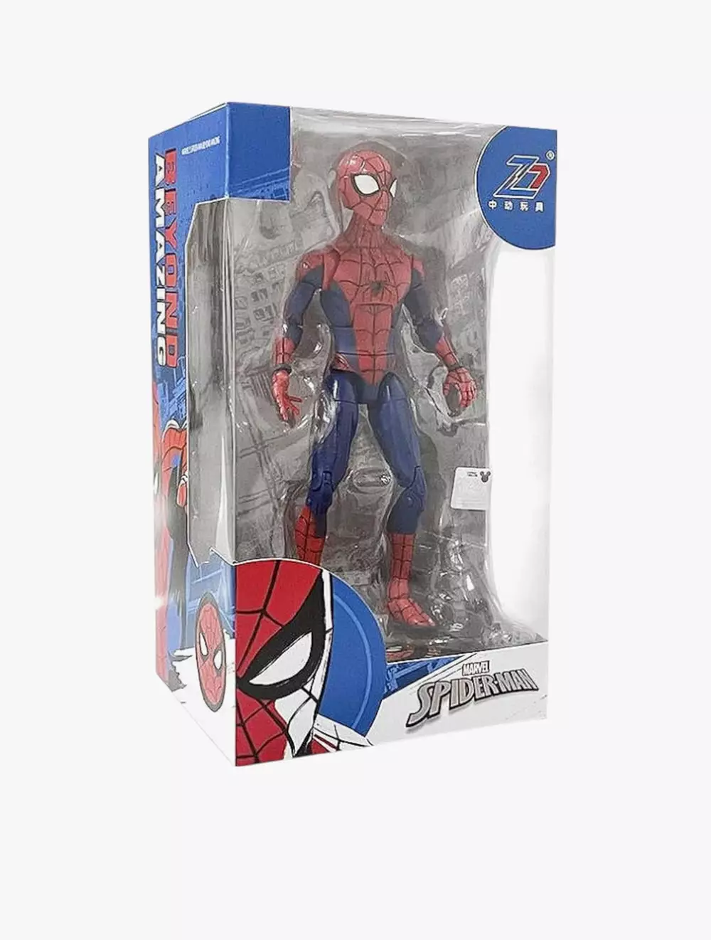 MVL ZD Toys ClassicSpiderman Plastic Holder (New Package) - ZDT1911-06