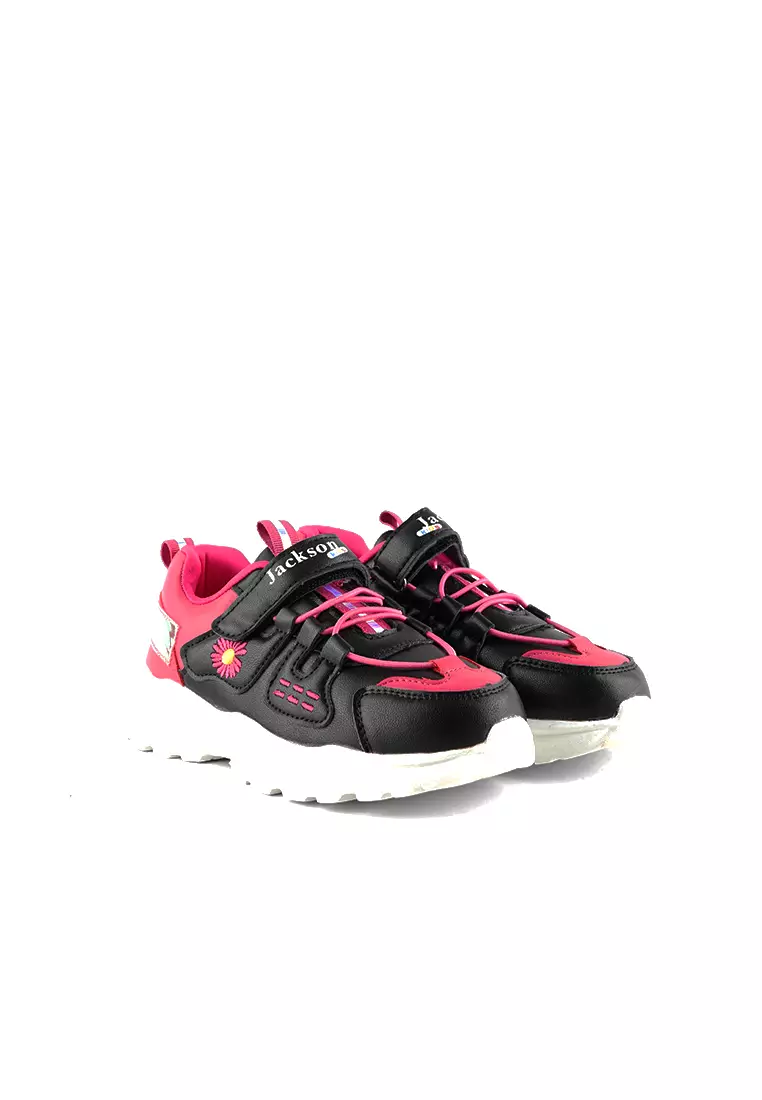 Jackson Kids Sada 1SG Black Pink - Sepatu Sneakers Anak