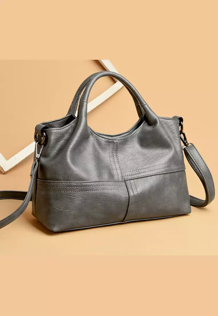 Faux Leather Three Way Handbag JW HD-3918