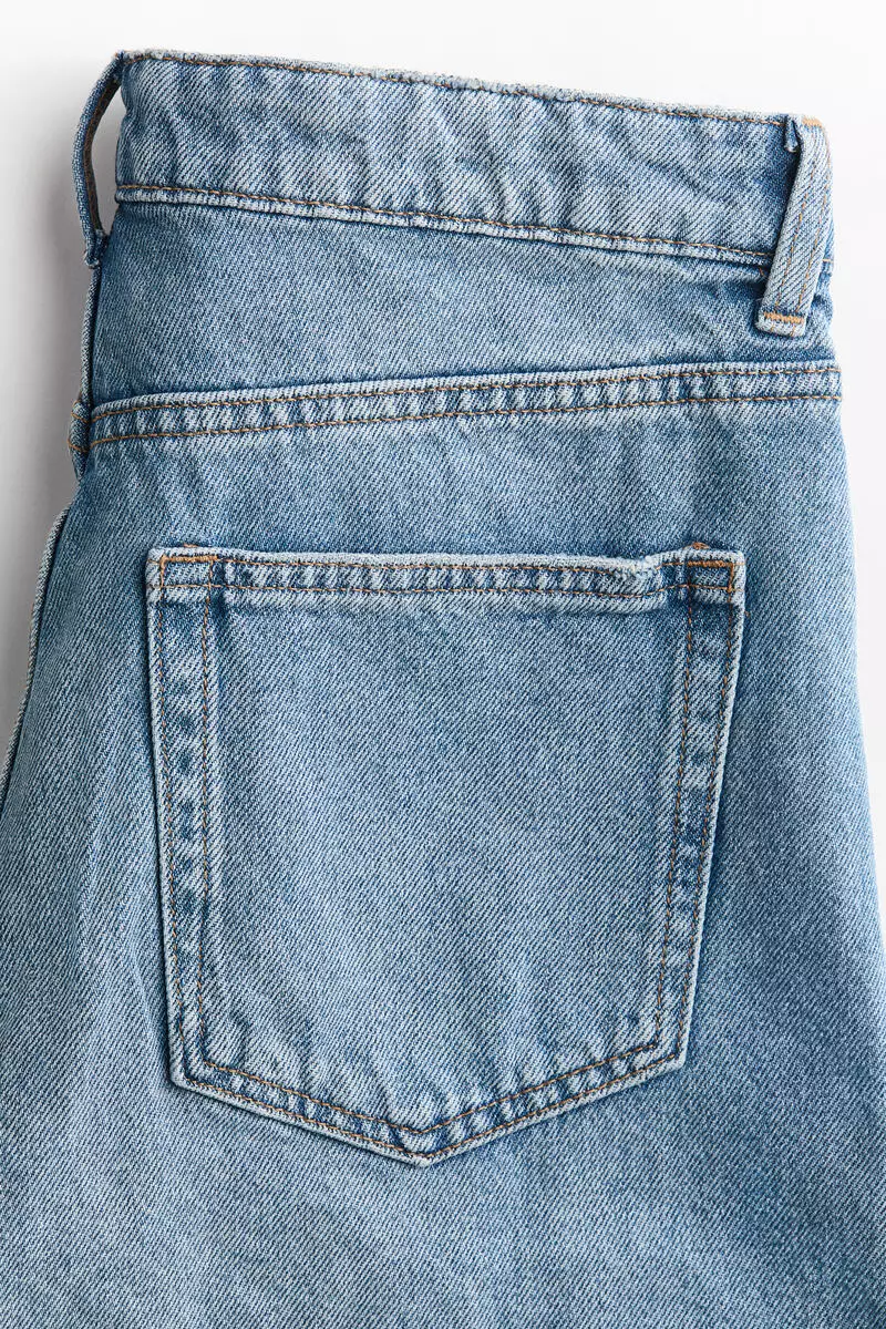 Denim Bermuda shorts