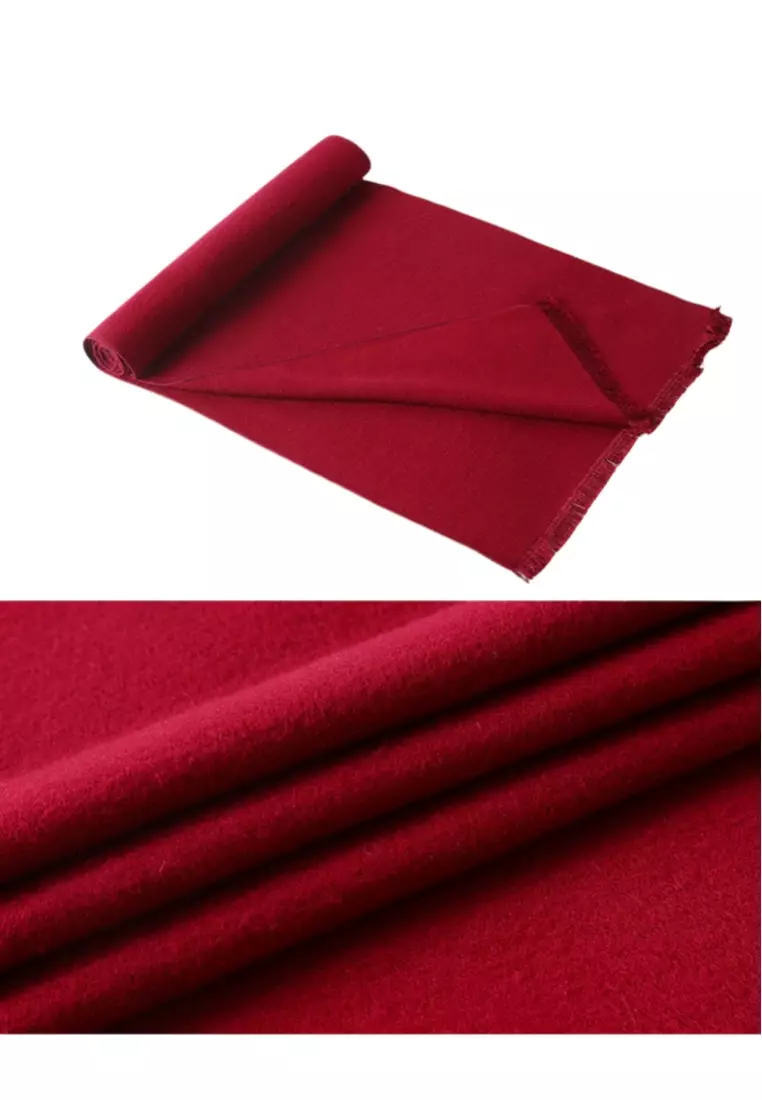 Men's Warm Scarf for Autumn and Winter - Thick Korean Style Long, Versatile Scarf