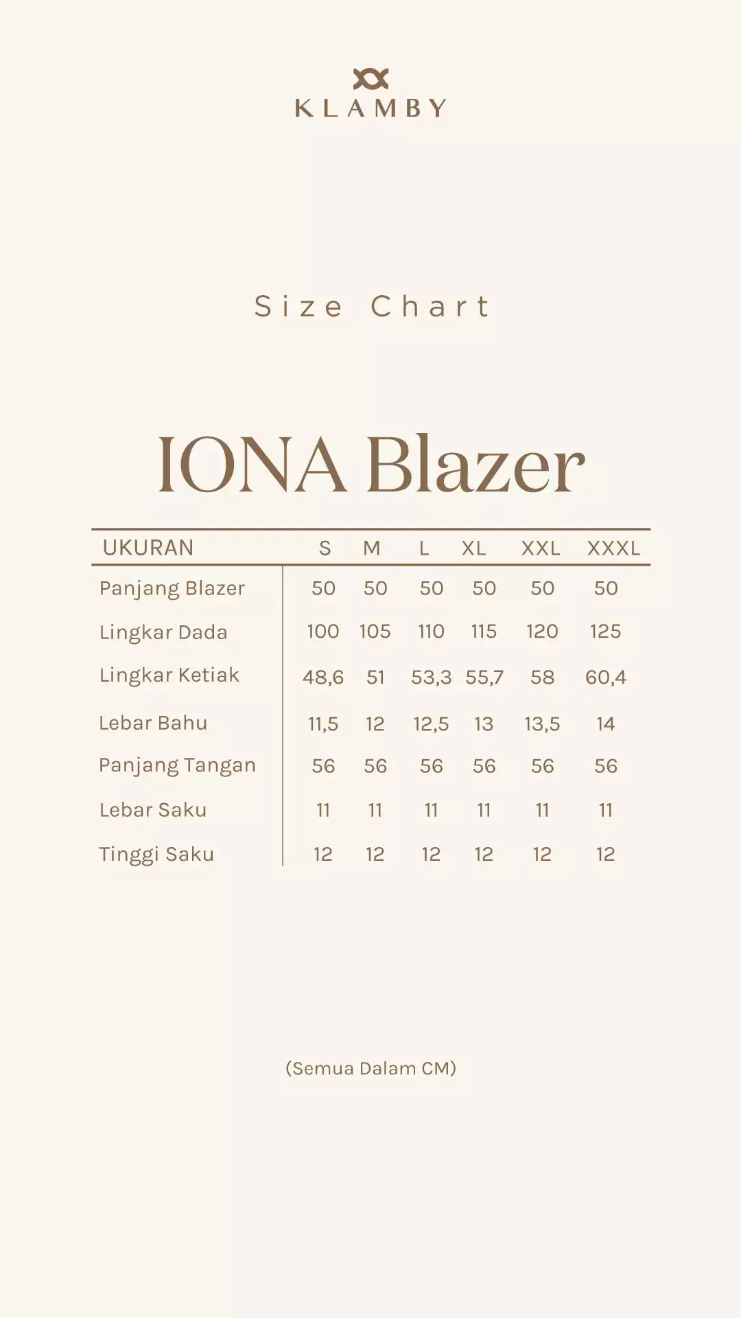 Klamby - Iona Blazer Ginger Snap