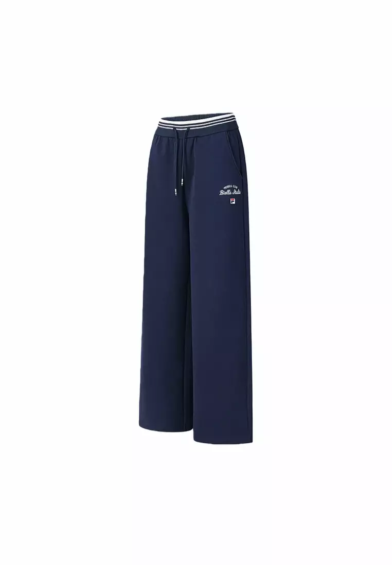 FILA CORE ATHLETICS TENNIS ACE THE DAY Women Knit Pants (Blue)