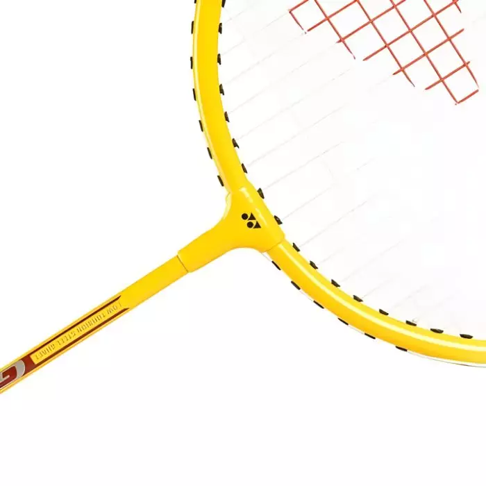 Paket Lengkap Pemula Raket Badminton Yonex GR303 Kuning dan Shuttlecock Adidas TS3 Nylon Isi 6