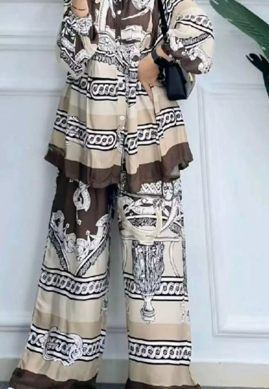 Vanza Coklat Setelan Celana Premium Modern MYA