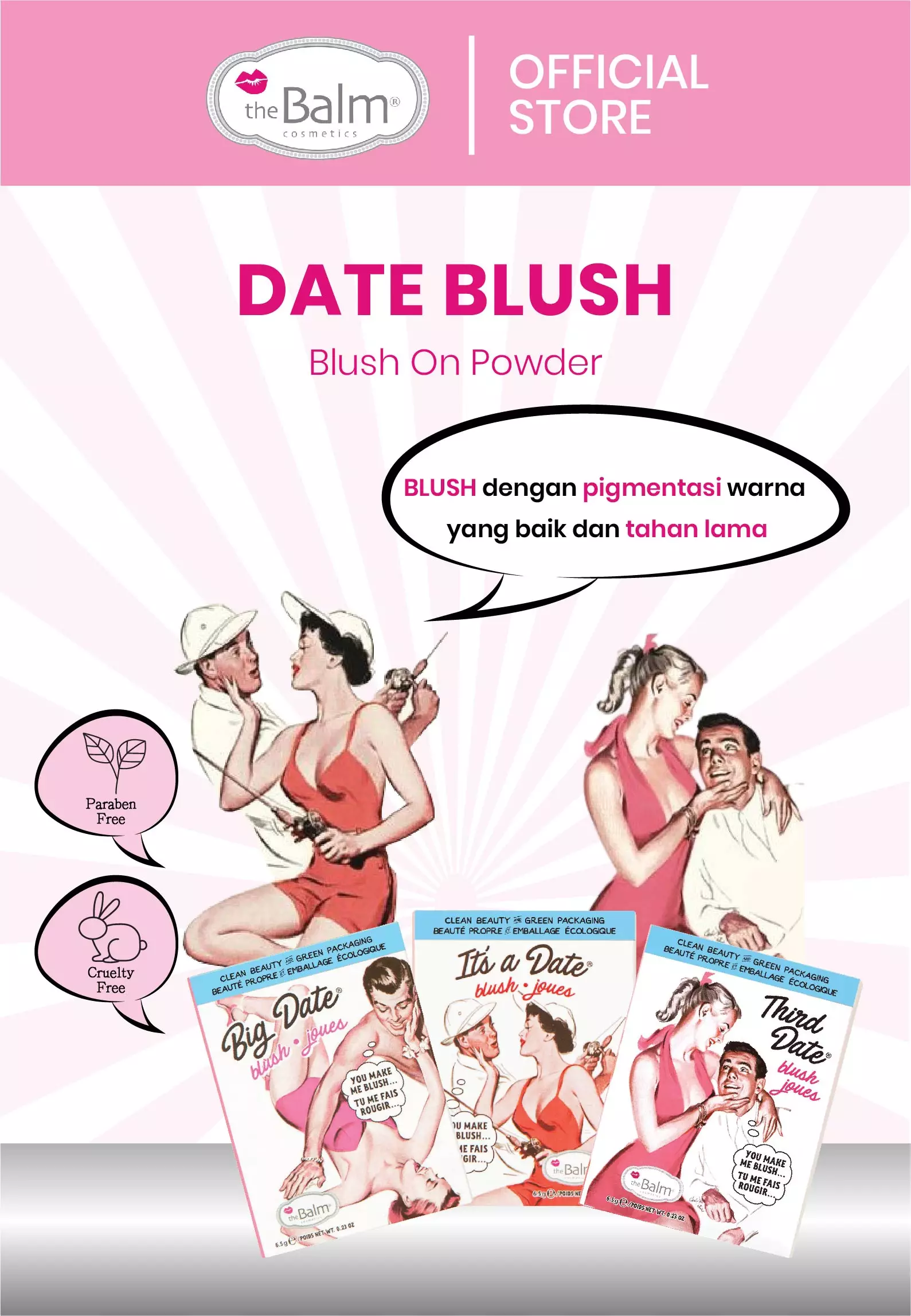 theBalm Date Blush - Third Date