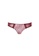 ZITIQUE red Women's Drawstring Bowknot Wireless Lingerie Set (Bra and Underwear) - Wine Red 88443USA569E3AGS_3