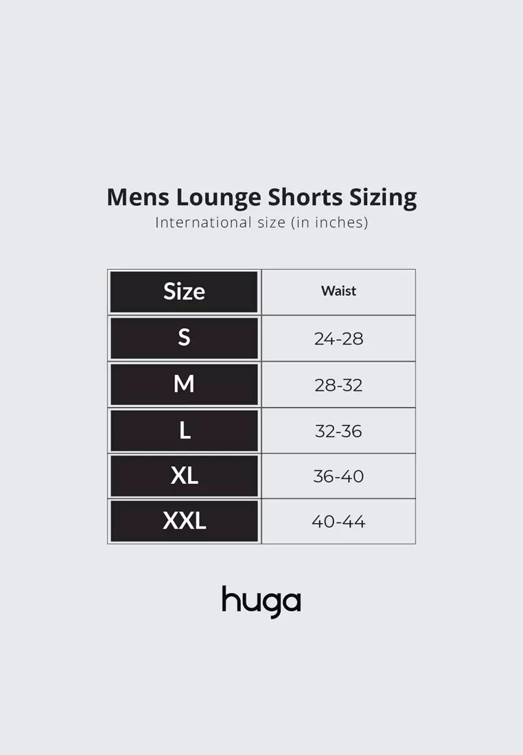 2 in 1 Mens Lounge Shorts